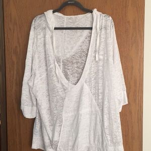 Pullover hoodie coverup!!